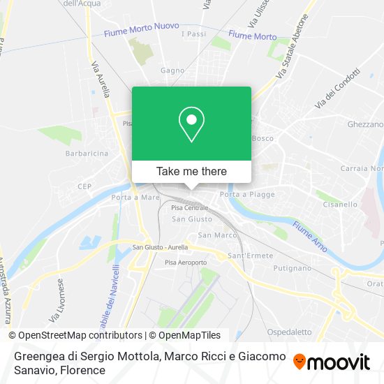 Greengea di Sergio Mottola, Marco Ricci e Giacomo Sanavio map