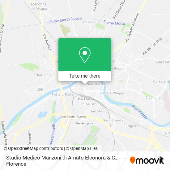 Studio Medico Manzoni di Amato Eleonora & C. map