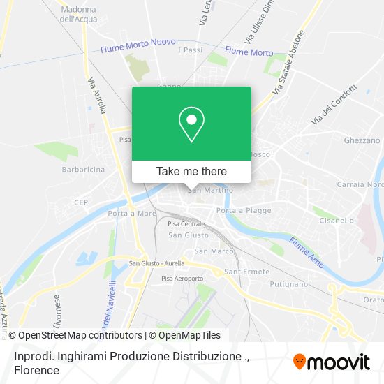 Inprodi. Inghirami Produzione Distribuzione . map
