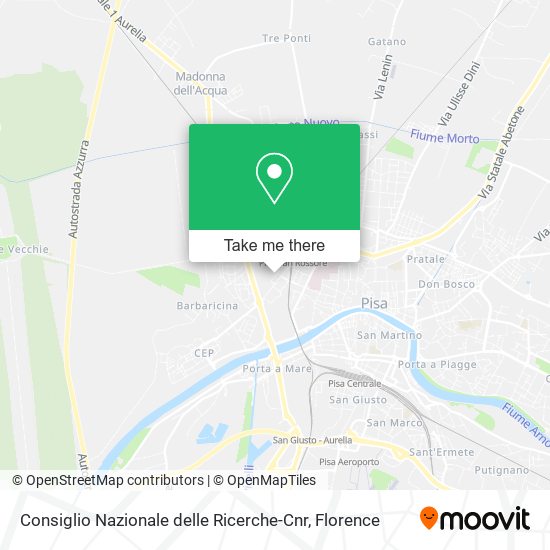Consiglio Nazionale delle Ricerche-Cnr map