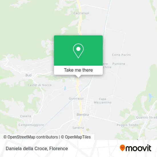 Daniela della Croce map