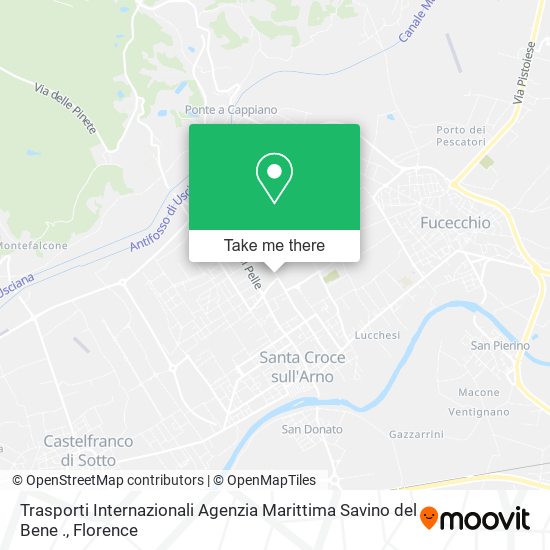 Trasporti Internazionali Agenzia Marittima Savino del Bene . map