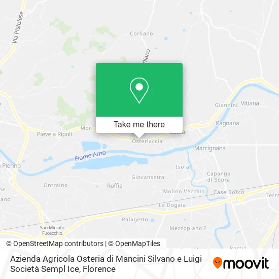 Azienda Agricola Osteria di Mancini Silvano e Luigi Società Sempl Ice map