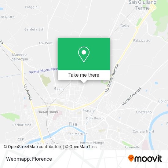 Webmapp map