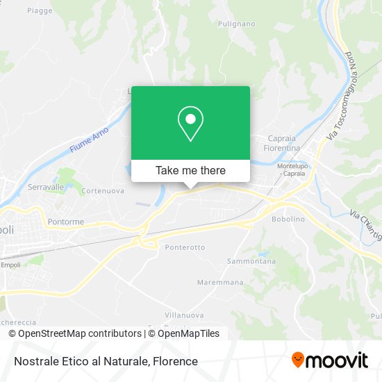 Nostrale Etico al Naturale map