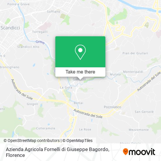 Azienda Agricola Fornelli di Giuseppe Bagordo map
