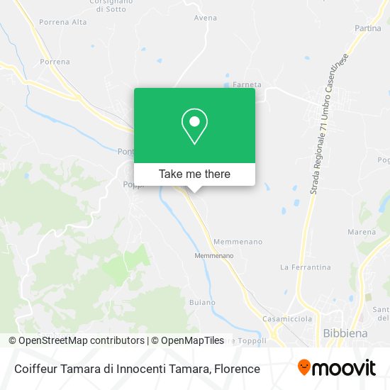 Coiffeur Tamara di Innocenti Tamara map