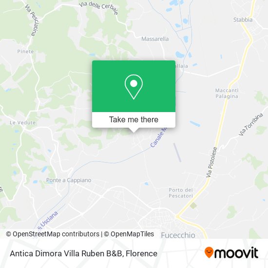 Antica Dimora Villa Ruben B&B map