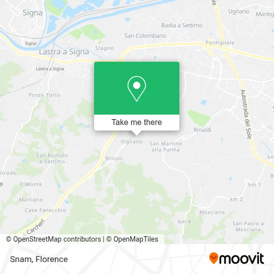 Snam map