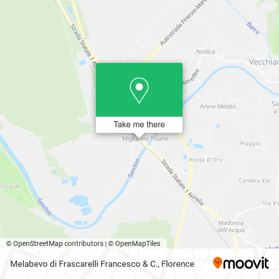 Melabevo by Frascarelli Francesco & Company map