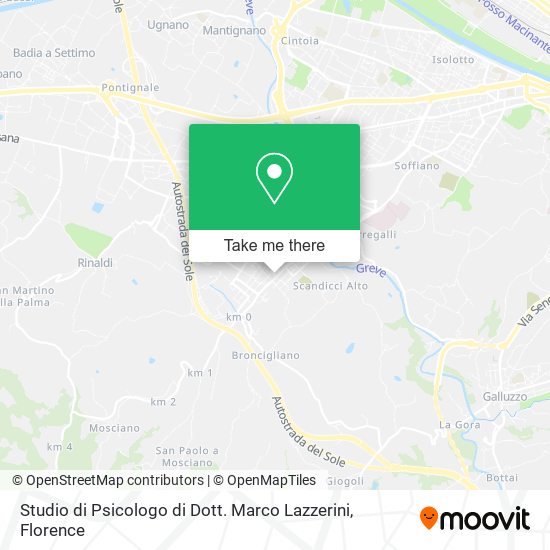 Studio di Psicologo di Dott. Marco Lazzerini map