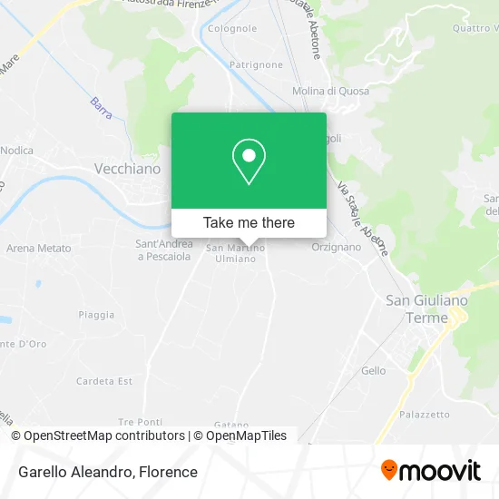 Garello Aleandro map