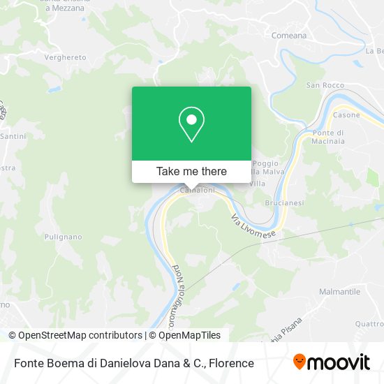 Fonte Boema di Danielova Dana & C. map