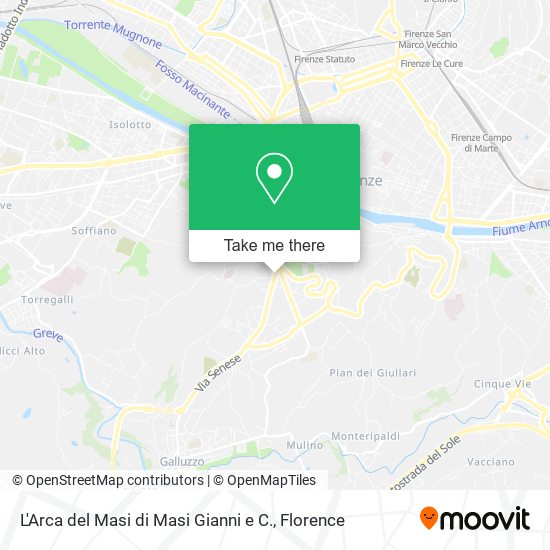 L'Arca del Masi di Masi Gianni e C. map