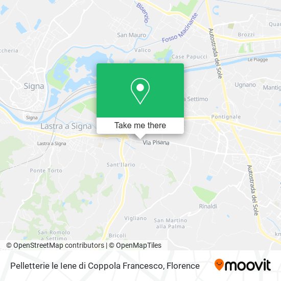 Pelletterie le Iene di Coppola Francesco map