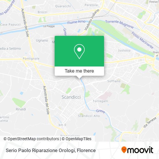 Serio Paolo Riparazione Orologi map