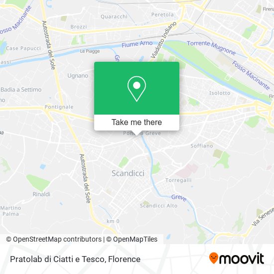 Pratolab di Ciatti e Tesco map