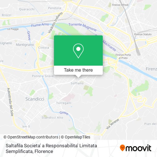 Saltafila Societa' a Responsabilita' Limitata Semplificata map