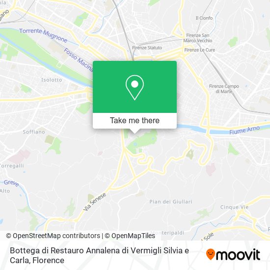 Bottega di Restauro Annalena di Vermigli Silvia e Carla map
