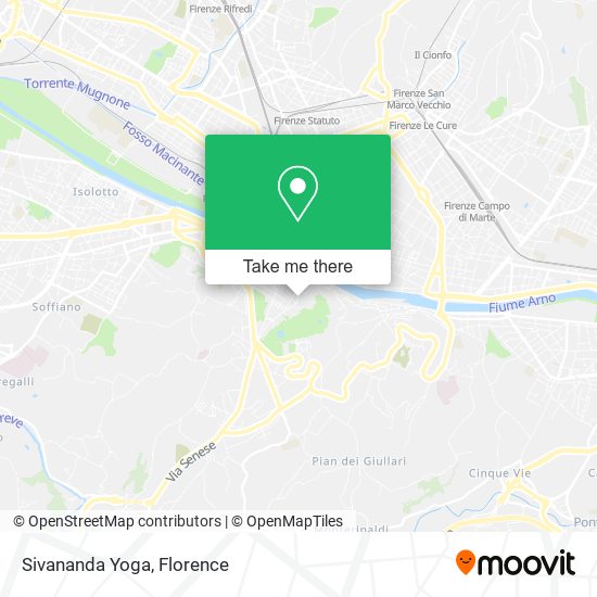 Sivananda Yoga map