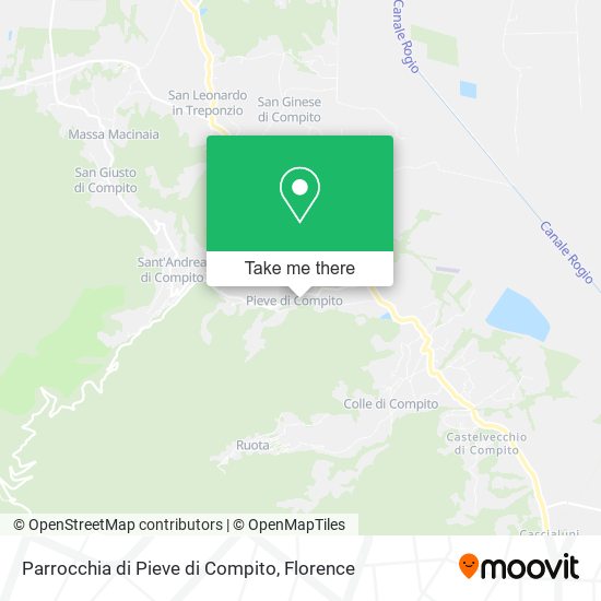 Parrocchia di Pieve di Compito map