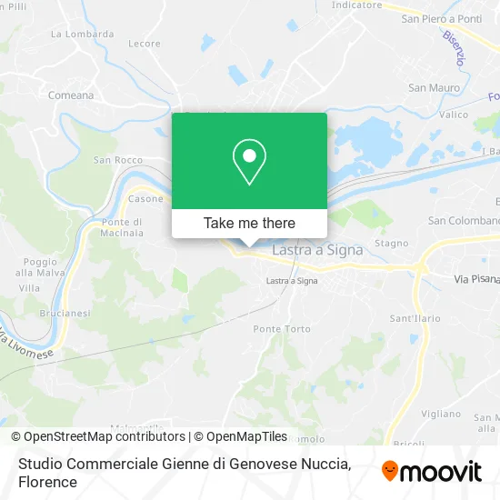 Studio Commerciale Gienne di Genovese Nuccia map