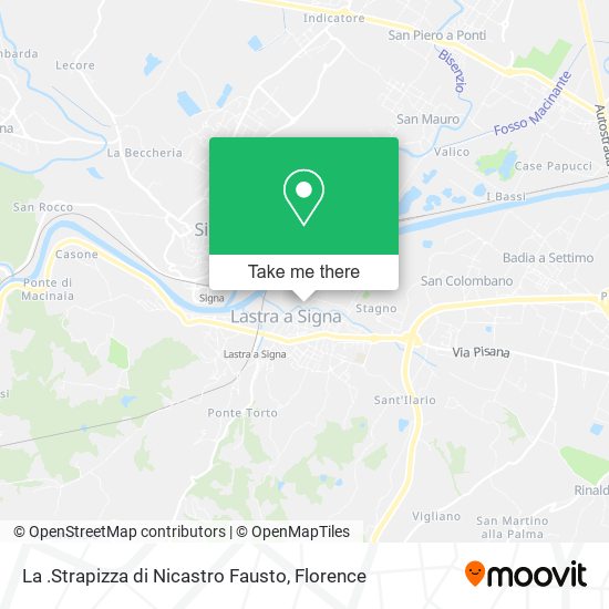 La .Strapizza di Nicastro Fausto map