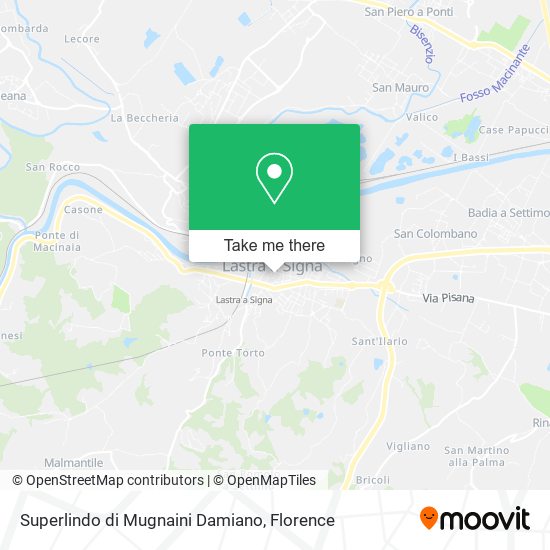 Superlindo di Mugnaini Damiano map