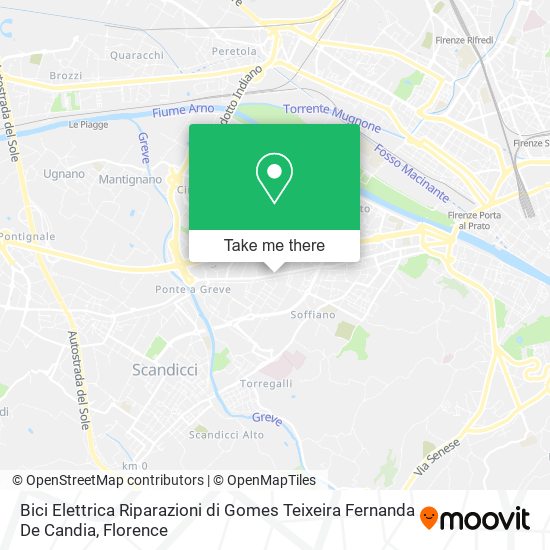 Bici Elettrica Riparazioni di Gomes Teixeira Fernanda De Candia map