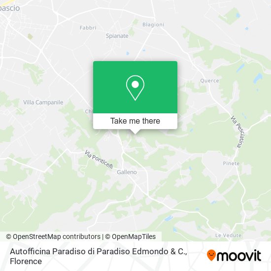 Autofficina Paradiso di Paradiso Edmondo & C. map