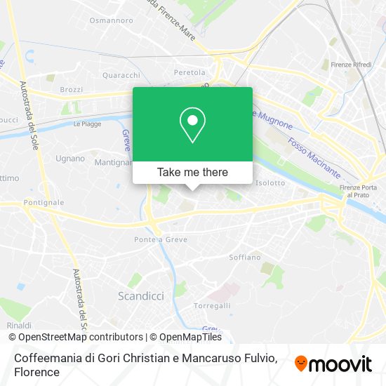 Coffeemania di Gori Christian e Mancaruso Fulvio map