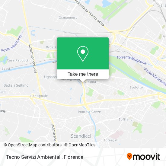 Tecno Servizi Ambientali map