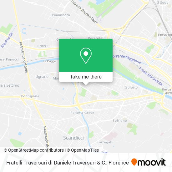 Fratelli Traversari di Daniele Traversari & C. map