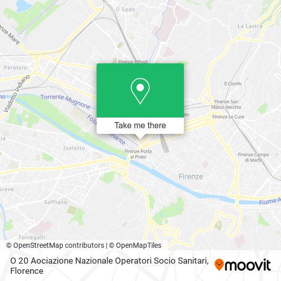 O 20 Aociazione Nazionale Operatori Socio Sanitari map