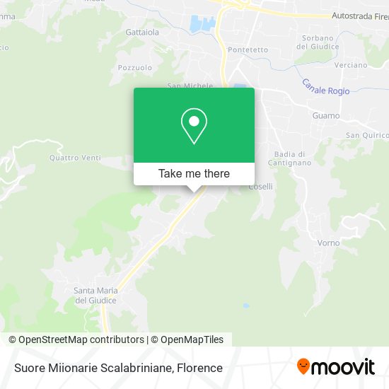 Suore Miionarie Scalabriniane map