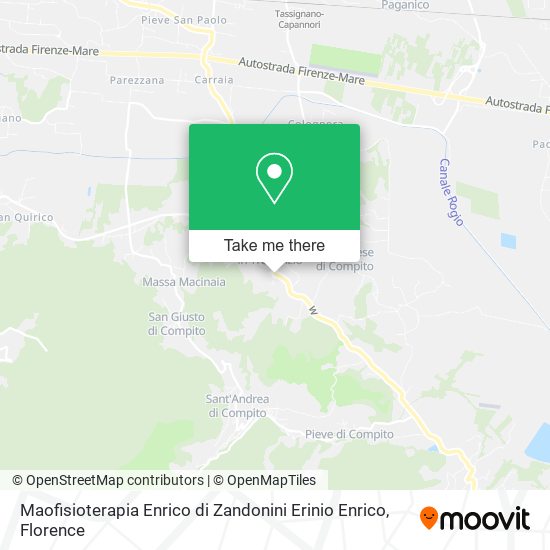 Maofisioterapia Enrico di Zandonini Erinio Enrico map