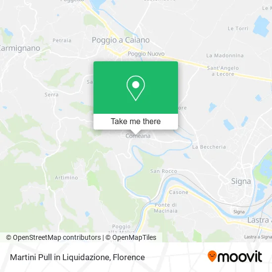 Martini Pull in Liquidation map