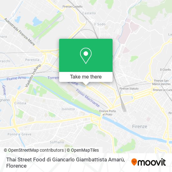 Thai Street Food di Giancarlo Giambattista Amarù map