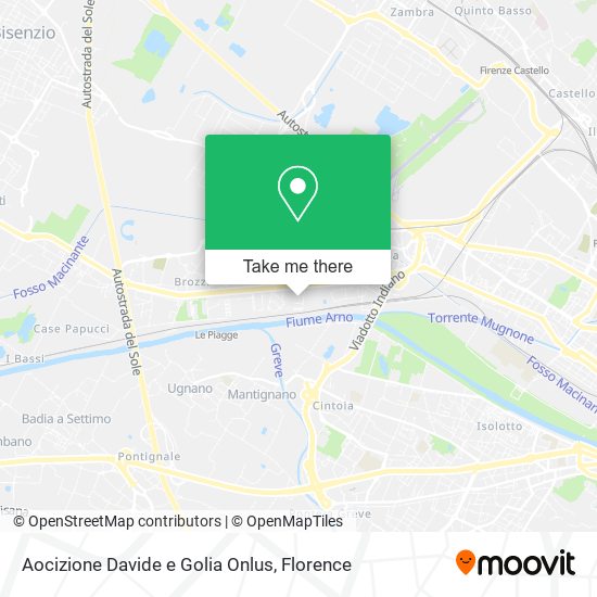 Aocizione Davide e Golia Onlus map