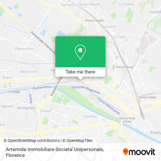 Artemide Immobiliare-Societa' Unipersonale map