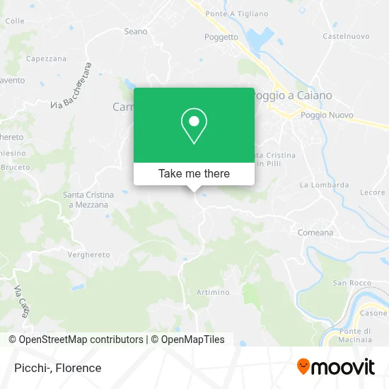 Picchi- map