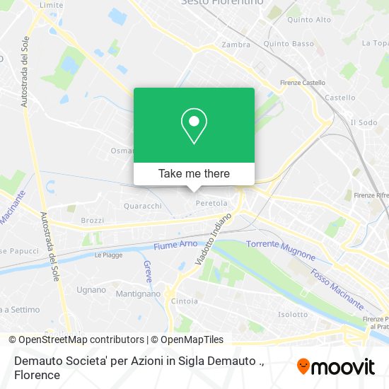 Demauto Societa' per Azioni in Sigla Demauto . map