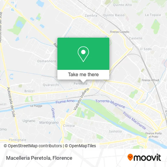 Macelleria Peretola map