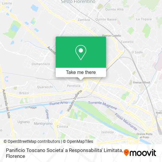 Panificio Toscano Societa' a Responsabilita' Limitata map