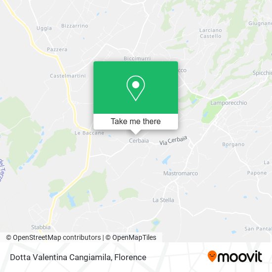 Dotta Valentina Cangiamila map