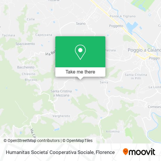 Humanitas Societa' Cooperativa Sociale map