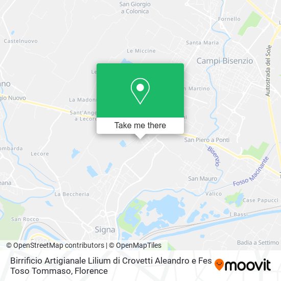 Birrificio Artigianale Lilium di Crovetti Aleandro e Fes Toso Tommaso map