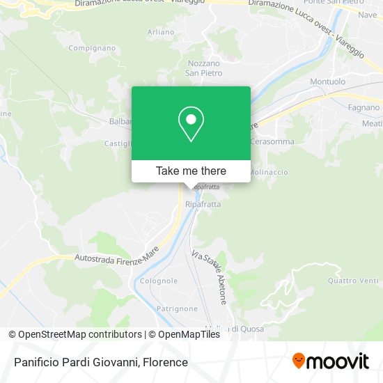 Panificio Pardi Giovanni map