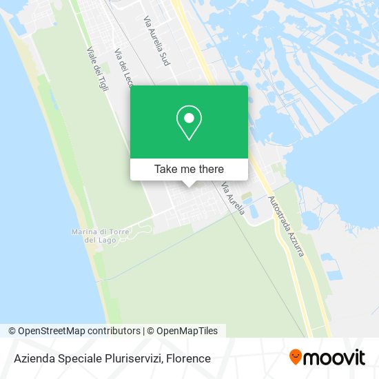 Azienda Speciale Pluriservizi map