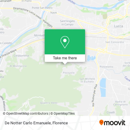 De Notter Carlo Emanuele map